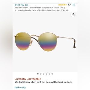 Rayban RB3447 In excellent condition